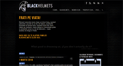 Desktop Screenshot of blackhelmets.ro